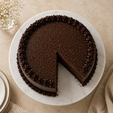 Rich Chocolate Splash Cream Cake