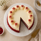 Red Velvet Temptation Eggless Cream Cake