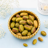 Pearl Rakhi with Kaju Katli & Pistachios | Premium Raksha Bandhan Sweet Hamper