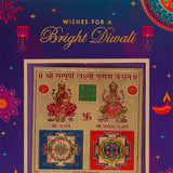 Bright Diwali Wishes Greeting Card