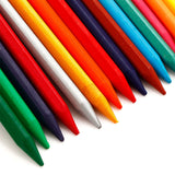 Luxor Doodles Plastic Crayons Extra Long