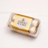 Light Brown Teddy Bear Keychain With Perfume and Ferrero Rocher
