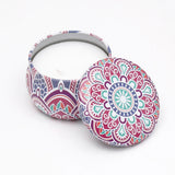 Scented Pink Multicoloured Candle Pot