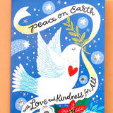 Pack of 50 Peace on Earth Dove Greeting Card