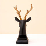 Noble Buck Deer Head Showpiece