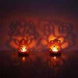 Lakshmi Ganesha Tealights with Soan Papdi