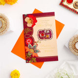 Happy Bhai Dooj Greeting Card with Dry Fruits