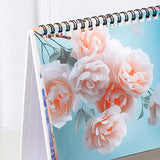Pack Of 2 Multicolor Floral Bloom Desk Calendar 2027