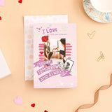 I Love That You Love Me Greeting Card With Chocolate