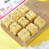 Graceful Bhai Rakhi with Soan Papdi