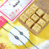 Graceful Bhai Rakhi with Soan Papdi