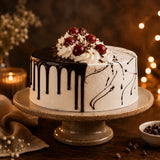 Creamy Drip Black Forest Cream Cake