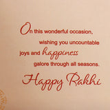 Pack Of 3 Special Raksha Bandhan Greeting Card With Envelope