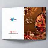 Reflection Of Love Karva Chauth Personalised Greeting Card