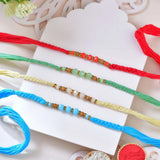 Resplendent Rakhi with Kaju Katli
