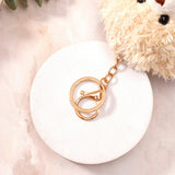 Beige Hoddie Teddy Bear Keychain With Perfume and Ferrero Rocher