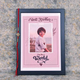 Antique Kundan Rakhi with Personalised Photo Frame