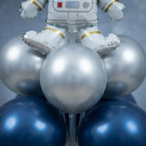 Astronaut Theme Foil Balloon Stand Decor
