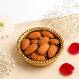 Dual Pearl Rakhi with Premium Dry Fruit Assortment | Special Raksha Bandhan Hamper