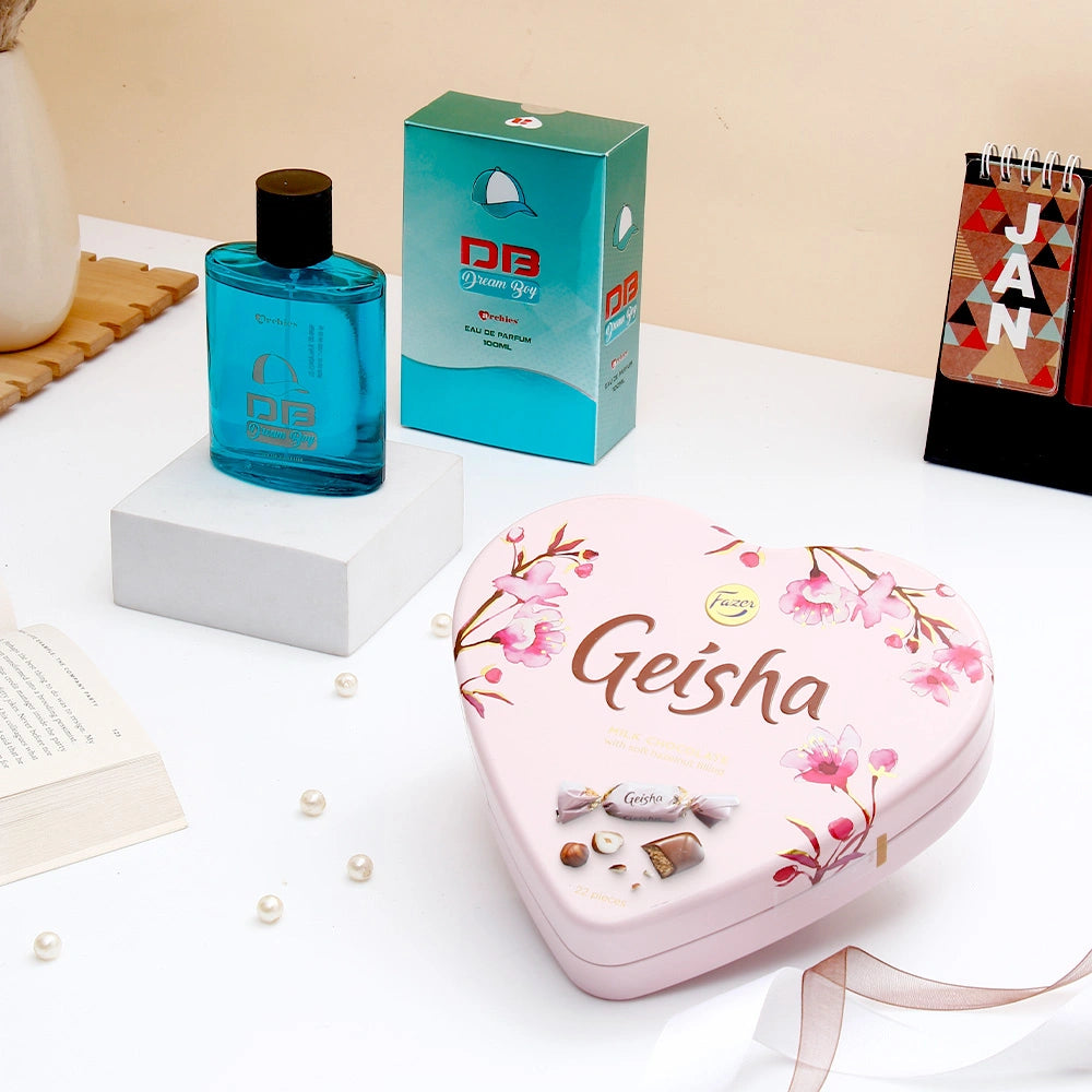 Geisha Chocolate and Archies Dream Boyz Perfume