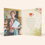 Happy Teachers' Day Floral Thank You Personalised Greeting Card