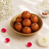 Ganesha Rakhi with Gulabjamun | Divine Blessing Raksha Bandhan Gift Hamper