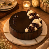 Silky Truffle Delight Cake