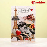 Everything Beautiful Starts With You Greeting Card With Chocolate