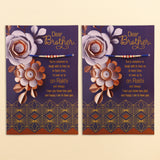 Dear Brother Raksha Bandhan Greeting Card With Envelope Pack of 2