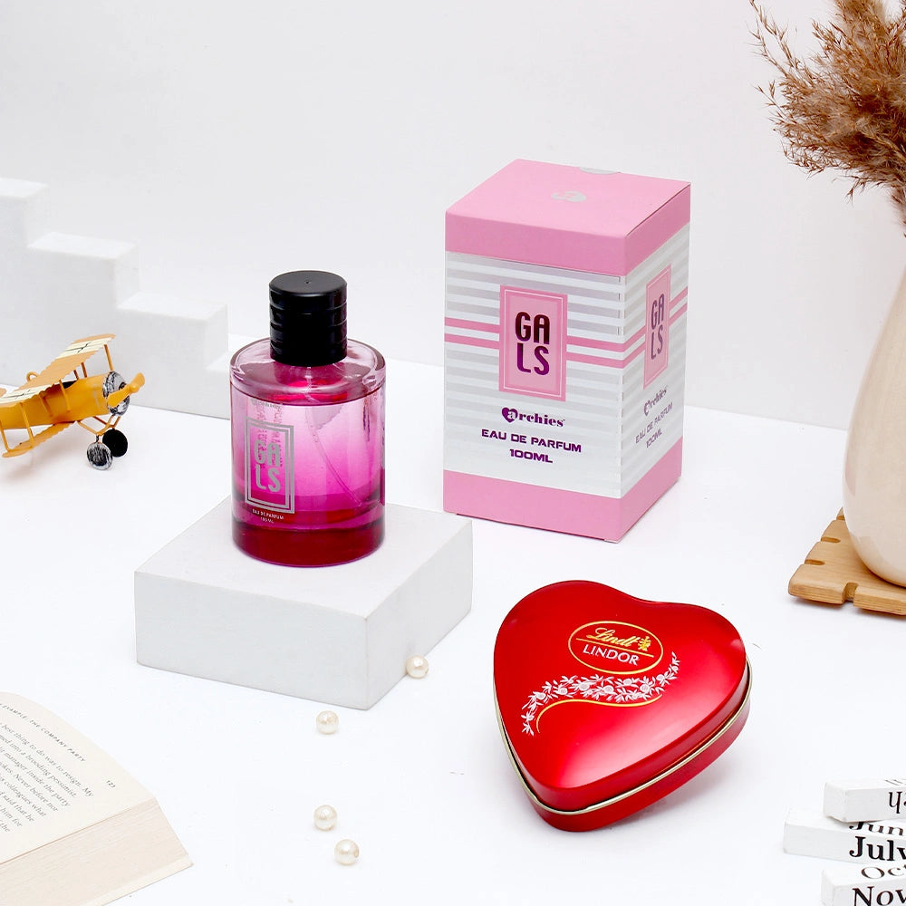 Lindt Chocolate and Archies Gals Perfume