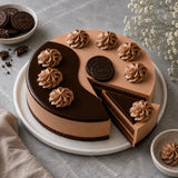 Caramel Swirl Chocolate Fudge Cake