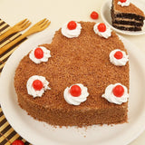 My Black Heart Gooey Center Cake