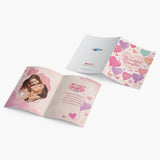 Heart BalloonsDaughter's Day Personalised Card