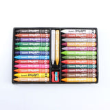 Luxor Doodles Wax Crayons Jumbo