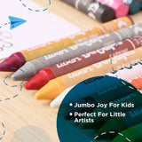 Luxor Doodles Wax Crayons Jumbo