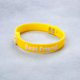 Best Friend Yellow Friendship Band
