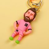 Football Messi XBTO Pink Keychain