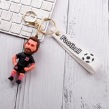 Football Messi XBTO Black Keychain