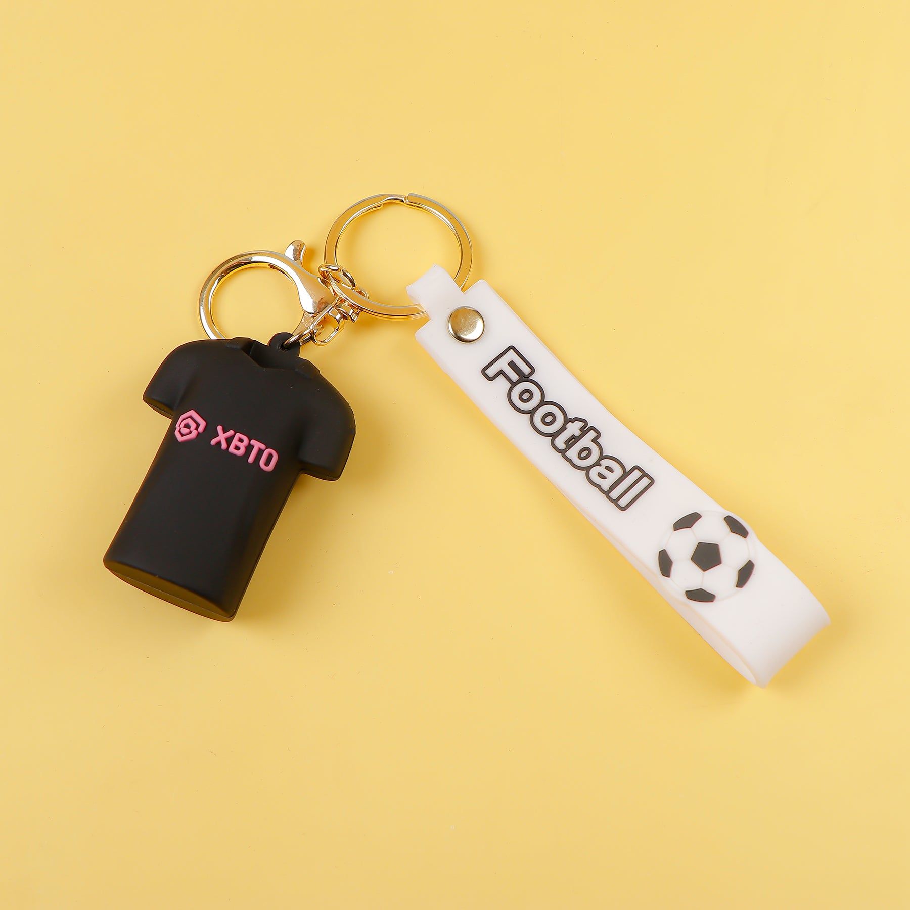 Football Messi Black Jersey XBTO Keychain