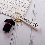 Football Messi Black Jersey XBTO Keychain