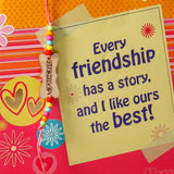 Archies Friendship Scrapbook & Blue Silicone Bracelet Set