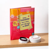 Archies Friendship Scrapbook & Silicone Bracelet Set