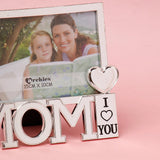 Archies "Mom, I Love You" Silver Photo Frame