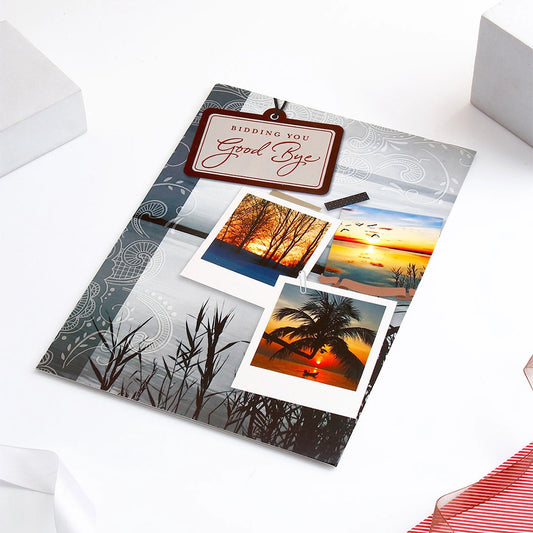 Bidding You Good Bye Greeting Card