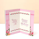 With Love On Your Anniversary Greeting Card