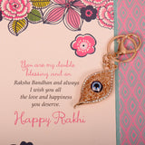 Talisman Evil Eye Keychain With Greeting Card