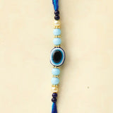 Evil Eye Rakhi Greeting Card with Archies Amalfi Blu Perfume