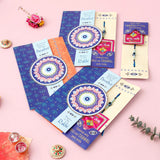 Pack Of 3 With Love Evil Eye Rakhi Greeting Card With Envelope