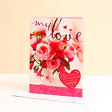 My Love Greeting Card With Envelope