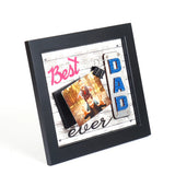 Best Dad Ever Personalized Photo Frame